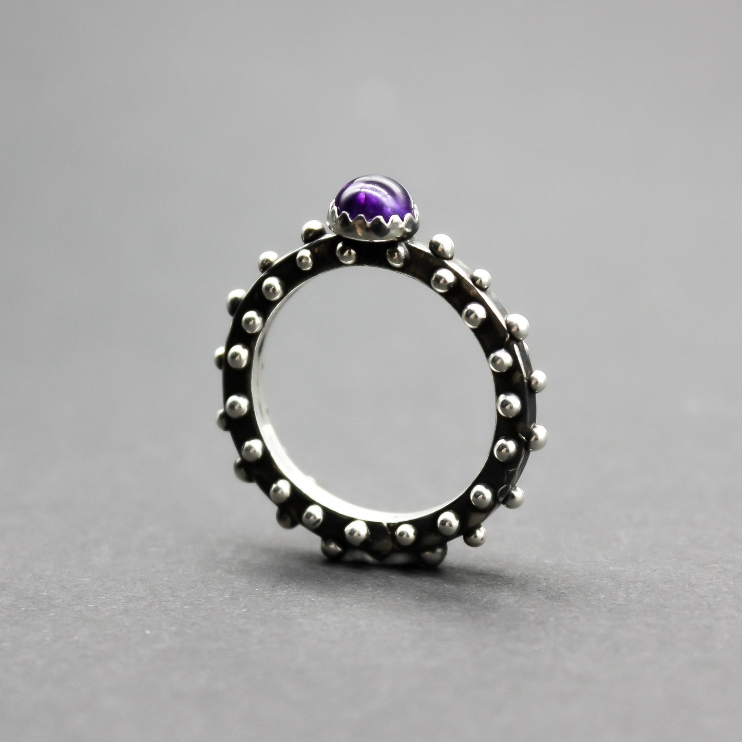 Sidabro žiedas "Spikey"